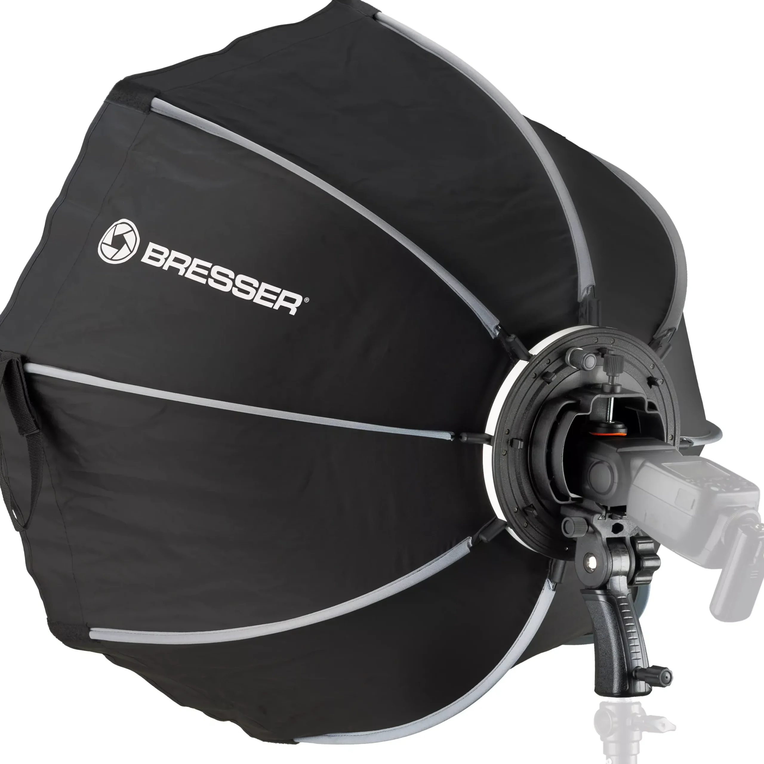 Bresser Softboxen>Super Quick Schnellspann-Octabox/Softbox 90cm für Kamerablitze