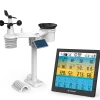 Bresser Wetterstationen Mit 7-In-1-Außensensor>6-Tage 4CAST PRO SF WLAN-Wetterstation 7-in-1 solar