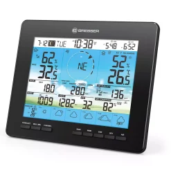 Bresser Wetterstationen Mit 7-In-1-Außensensor>6-Tage 4CAST PRO WLAN-Wetterstation 7-in-1 solar