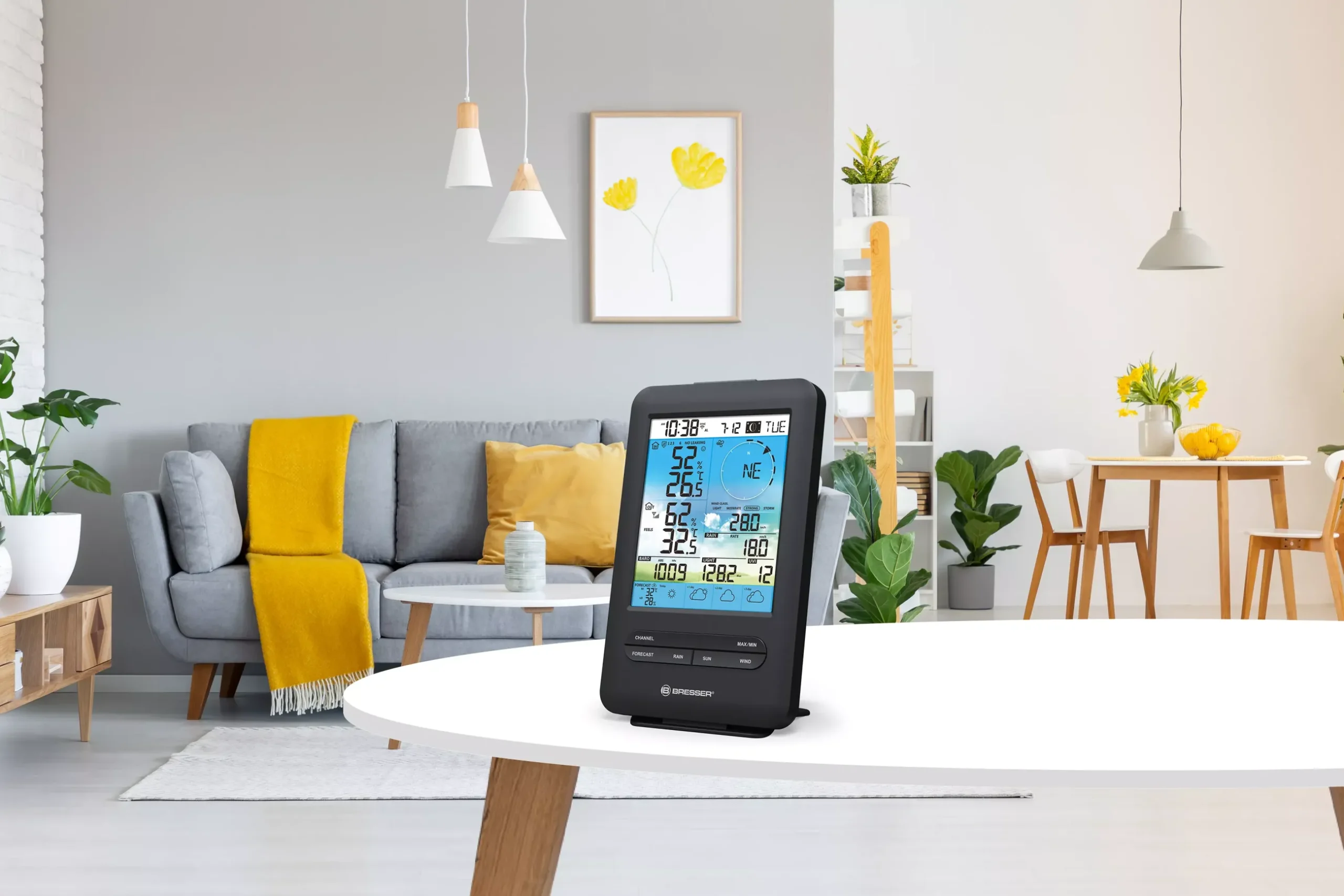 Bresser Wetterstationen Mit 7-In-1-Außensensor>4-Tage 4CAST WLAN-Wetterstation mit 7-in-1-Außensensor