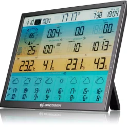 Bresser Wetterstationen Mit 7-In-1-Außensensor>8-Tage 4CAST XL WLAN-Wetterstation 7-in-1 solar