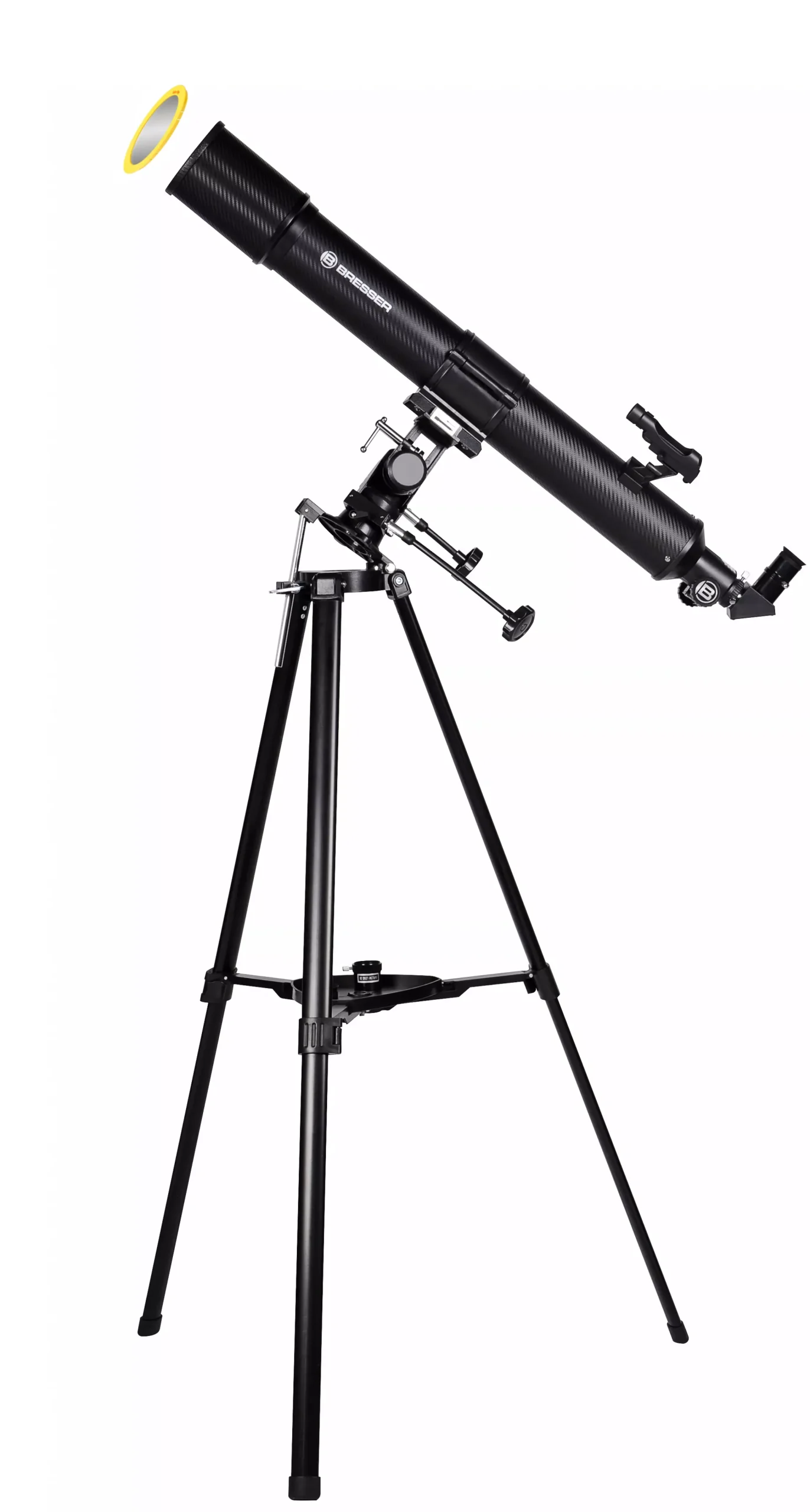 Bresser Teleskope Mit Sonnenfilter|Teleskope Für Planeten>Taurus 90/900 MPM Linsenteleskop mit Smartphone-Adapter & Sonnenfilter