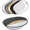 Bresser Faltreflektoren Und Panele>TR-25 5in1 Faltreflektor mit Handgriffen 70x110cm