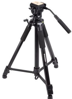 Bresser Kamerastative|Spektivzubehör>TR-688V Videostativ mit 2-Wege-Neiger - 170cm hoch