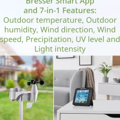 Bresser Smart Home Wetterstationen|Wetterstationen Mit 7-In-1-Außensensor><noscript><img width=