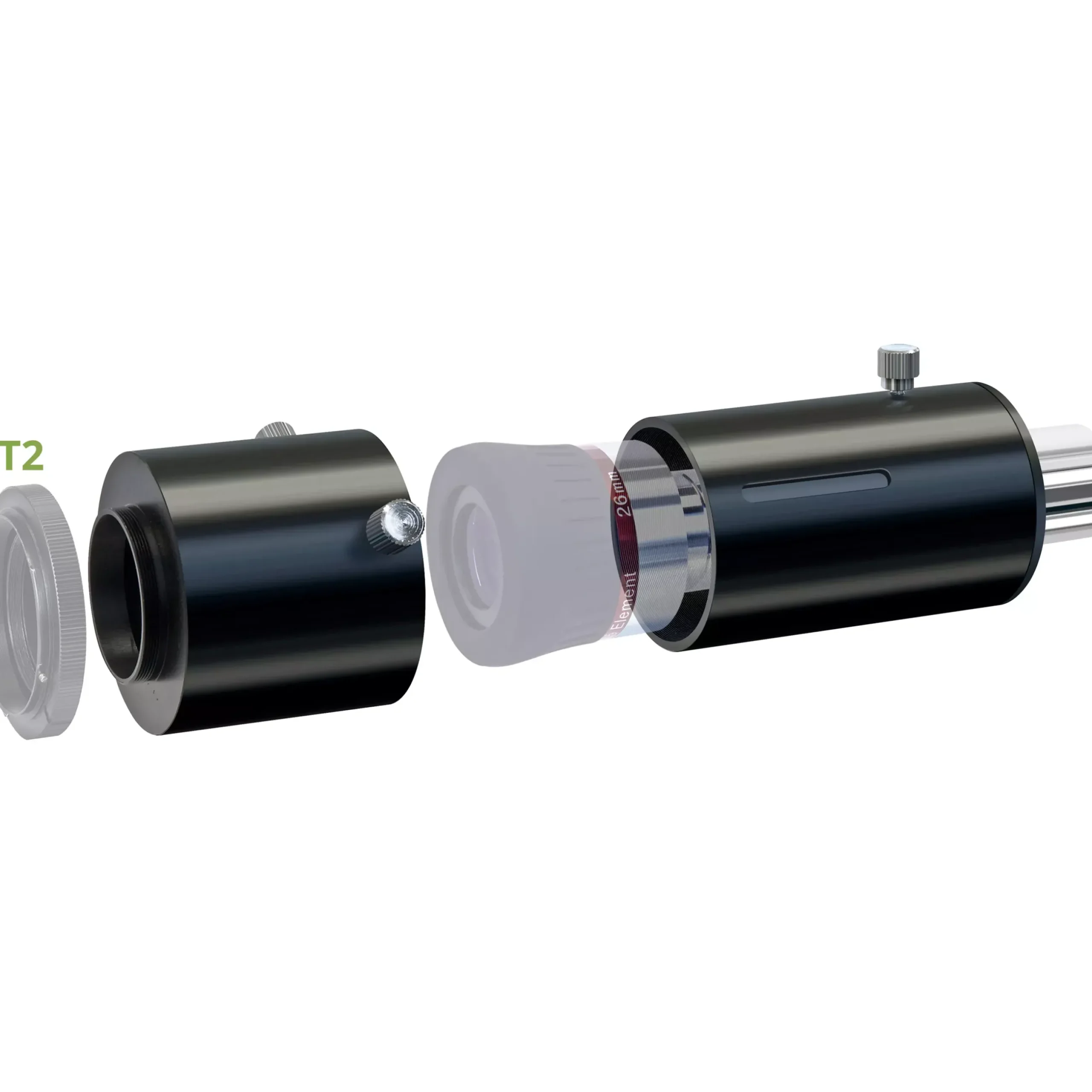 Bresser Zubehör Für Astrokameras|Adapter>variabler 1,25" Adapter für Okularprojektion