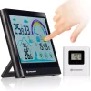 Bresser Wetterstationen Mit Thermo-/Hygro-Außensensor|Raumklimamessgeräte>VentAir Thermo-Hygrometer mit Touchscreenfunktion und Lüftungsempfehlung