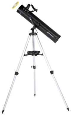 Bresser Teleskope Mit Sonnenfilter|Teleskope Für Planeten>Venus 76/700 AZ Spiegelteleskop mit Smartphone-Adapter & Sonnenfilter