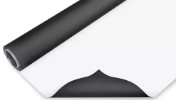 Bresser Vinylhintergründe>Vinyl Hintergrundrolle 2,00 x 4m Schwarz/Weiß