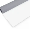 Bresser Vinylhintergründe>Vinyl Hintergrundrolle 2,72 x 6m Grau/Weiß
