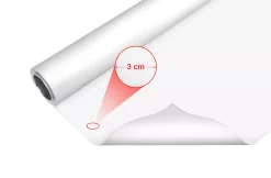 Bresser Vinylhintergründe>Vinyl Hintergrundrolle 2,72 x 8m weiß