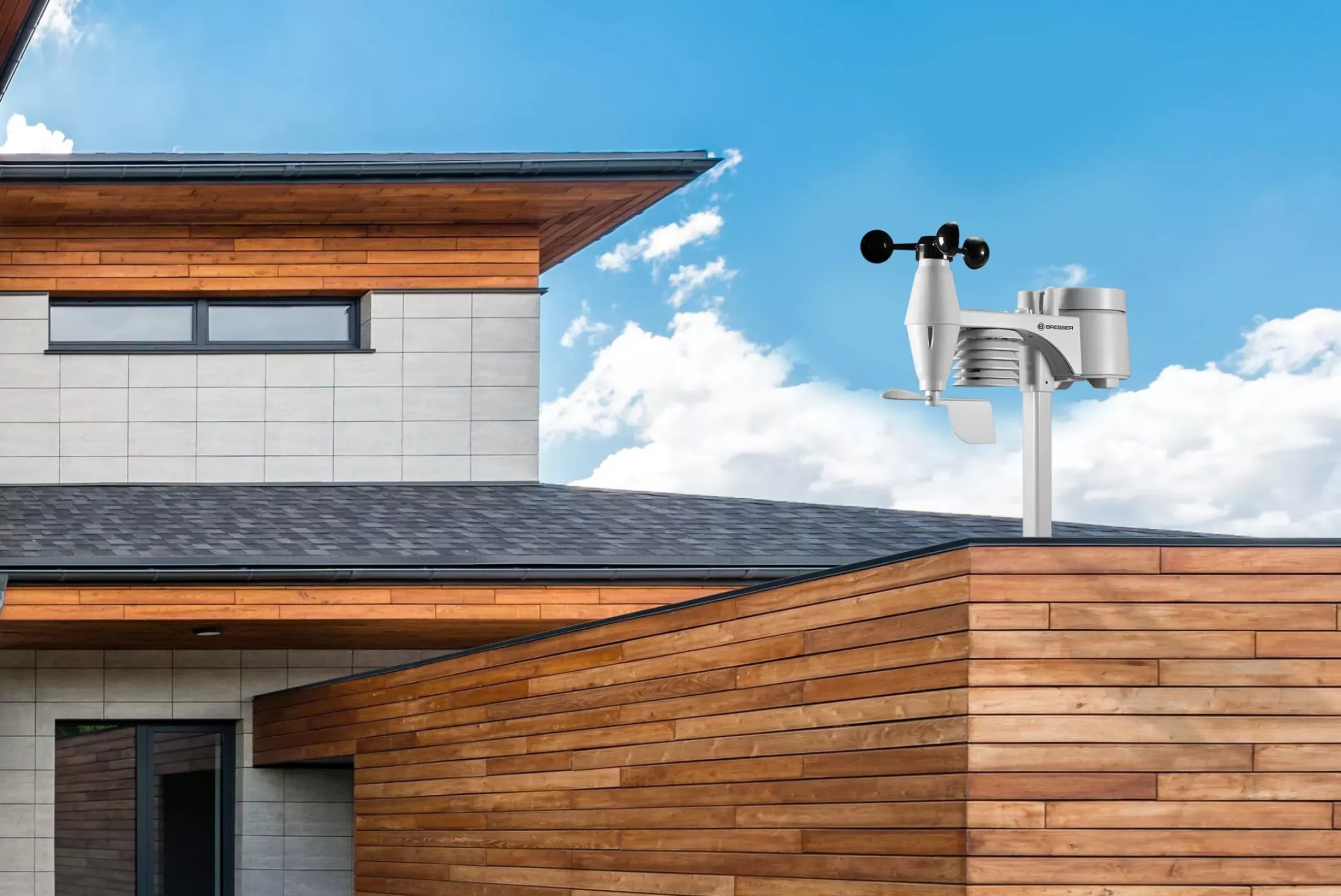 Bresser Wetterstationen Mit 7-In-1-Außensensor>WLAN ClearView Wetterstation mit 7-in-1-Profi-Sensor