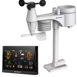 Bresser Wetterstationen Mit 7-In-1-Außensensor>WLAN Comfort Wetterstation mit 7-in-1-Profi-Sensor und modernem Farbdisplay