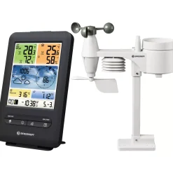 Bresser Wetterstationen Mit 5-In-1-Außensensor>WLAN-Farbwetterstation mit 5-in-1-Profi-Sensor V