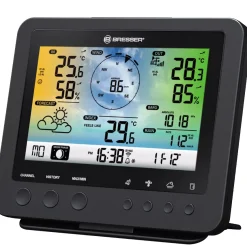 Bresser Raumklimamessgeräte|Wetterstationen Mit 5-In-1-Außensensor>WLAN-Farbwetterstation mit 5-in-1-Profi-Sensor