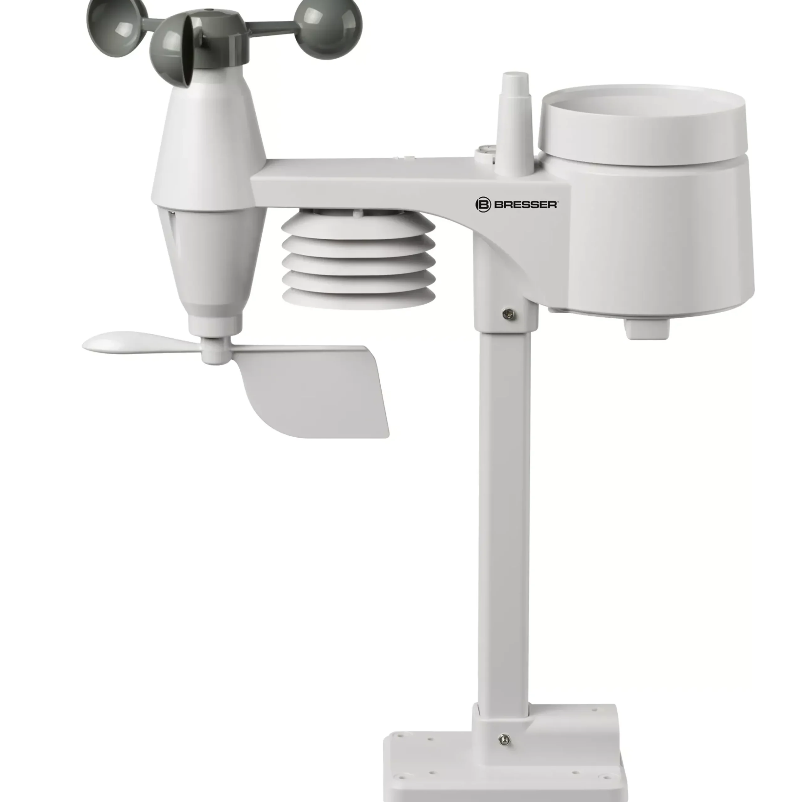 Bresser Raumklimamessgeräte|Wetterstationen Mit 5-In-1-Außensensor>WLAN-Farbwetterstation mit 5-in-1-Profi-Sensor