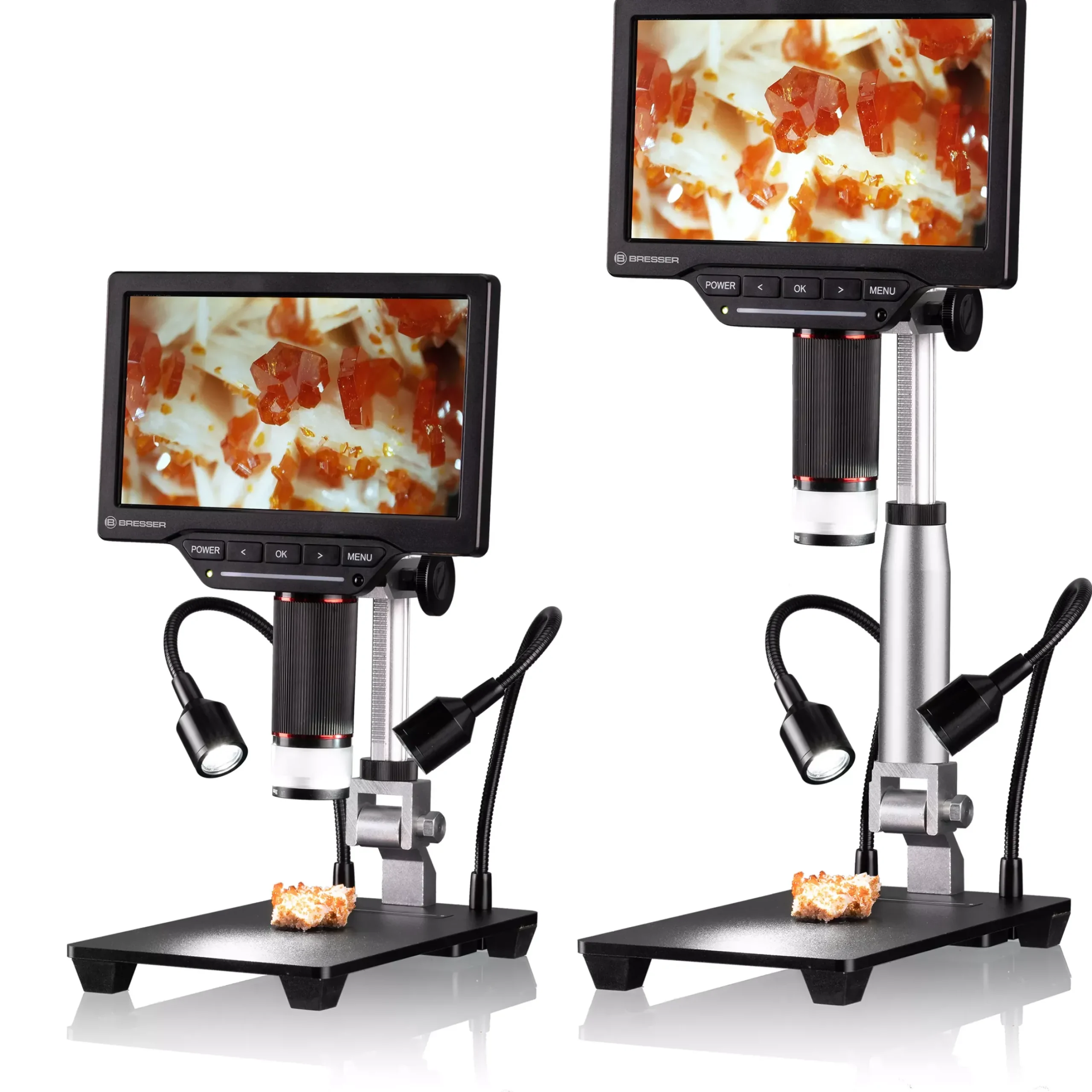 Bresser Auflichtmikroskope|Digitale Mikroskope>WLAN 1.080P Digital-Mikroskop 2L mit LCD-Bildschirm