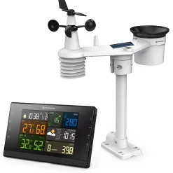 Bresser Wetterstationen Mit 7-In-1-Außensensor>WLAN-Wetterstation Profi-WSC mit 7-in-1-Sensor