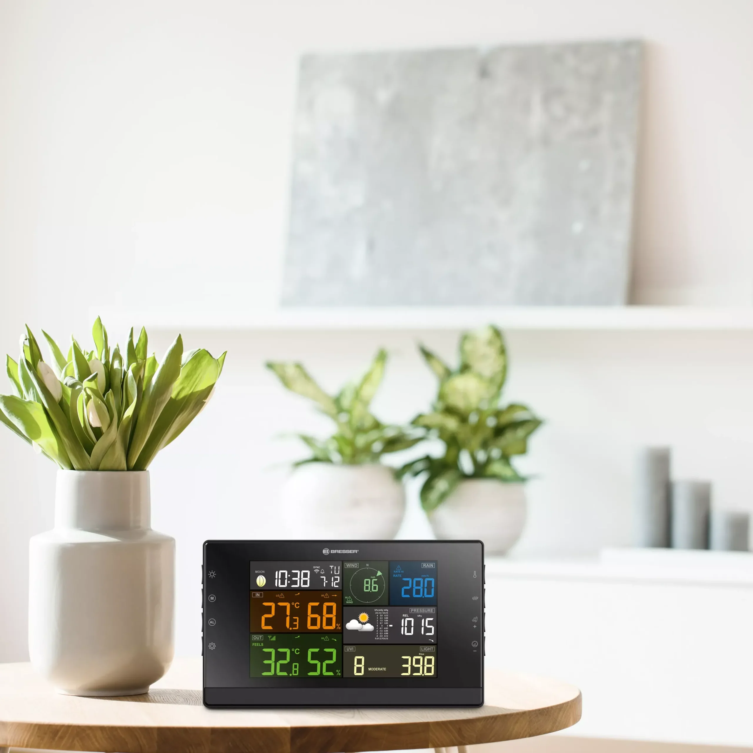 Bresser Wetterstationen Mit 7-In-1-Außensensor>WLAN-Wetterstation Profi-WSC mit 7-in-1-Sensor