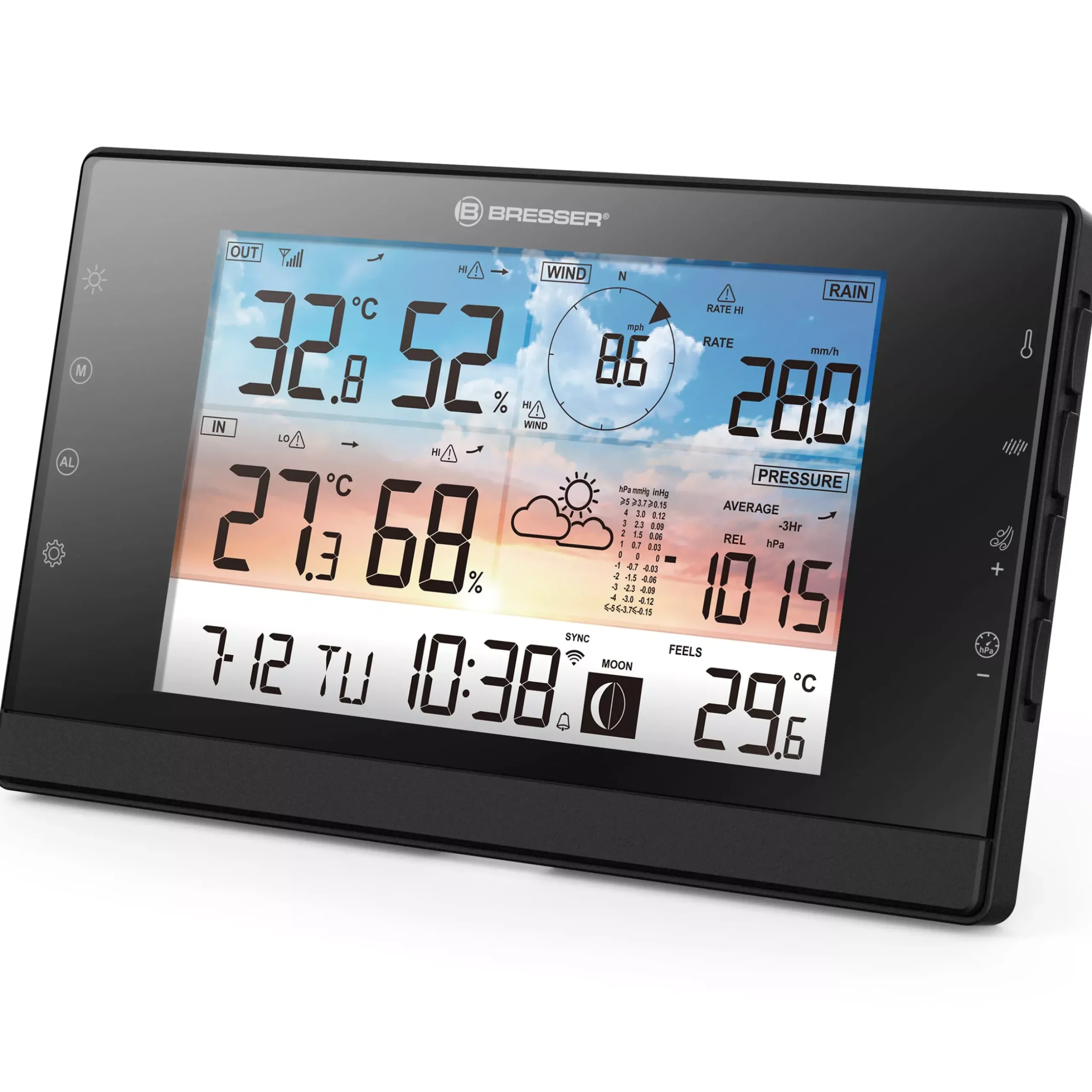 Bresser Wetterstationen Mit 5-In-1-Außensensor>WLAN-Wetterstation WSC mit 5-in-1-Multi-Sensor