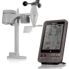 Bresser Wetterstationen Mit 5-In-1-Außensensor>WTW 5-in-1-Wetterstation in Holzoptik