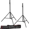 Bresser Lampenstative>2x BR-TP280 PRO-1 Stativ (280 cm) + Tasche