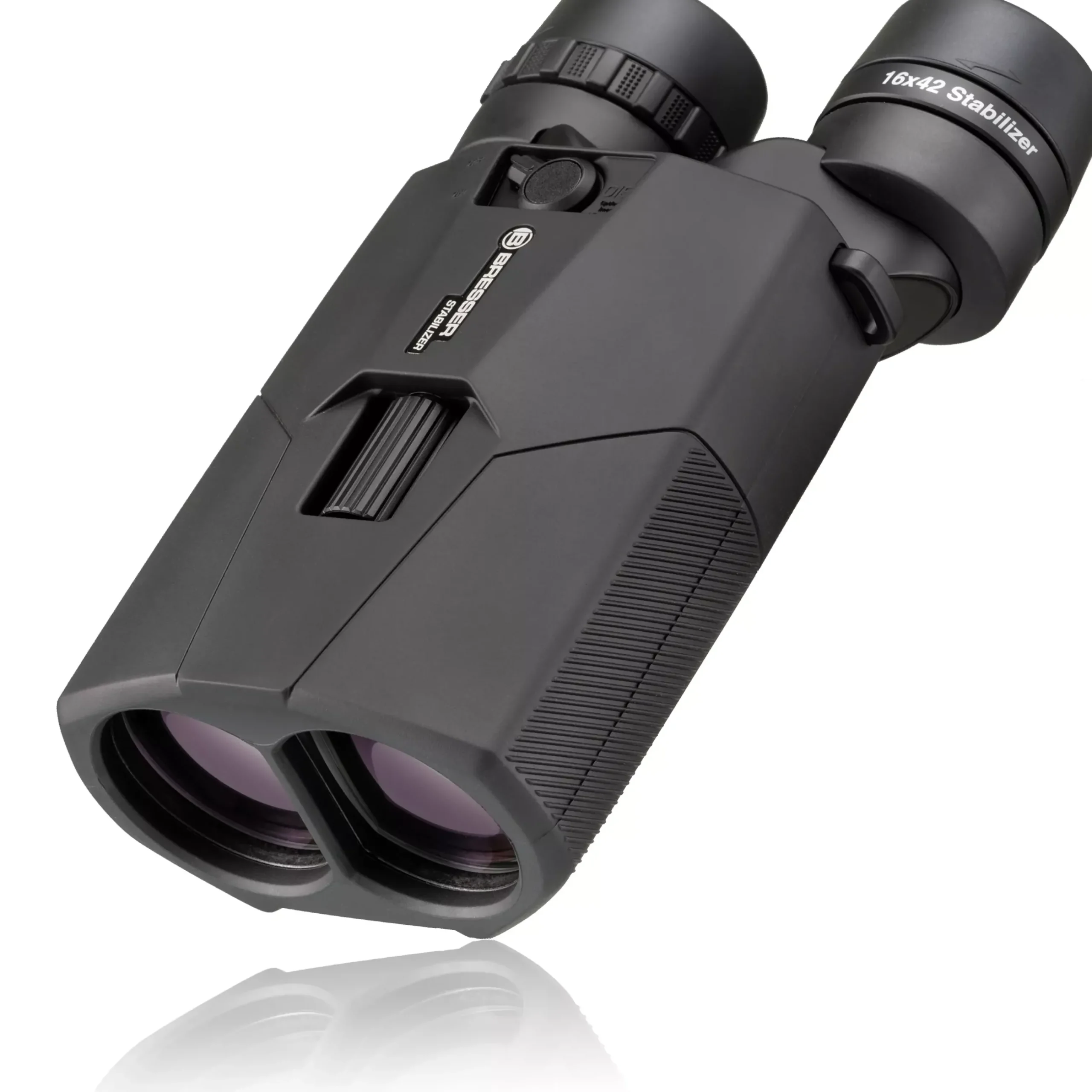 Bresser Astronomie-Fernglas|Fernglas Zur Vogelbeobachtung>16x42 STABILIZER OIS Fernglas mit Bildstabilisator