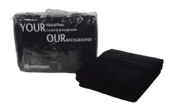 Bresser Stoffhintergründe>Y-9 Hintergrundstoff 2,5 x 3m Schwarz
