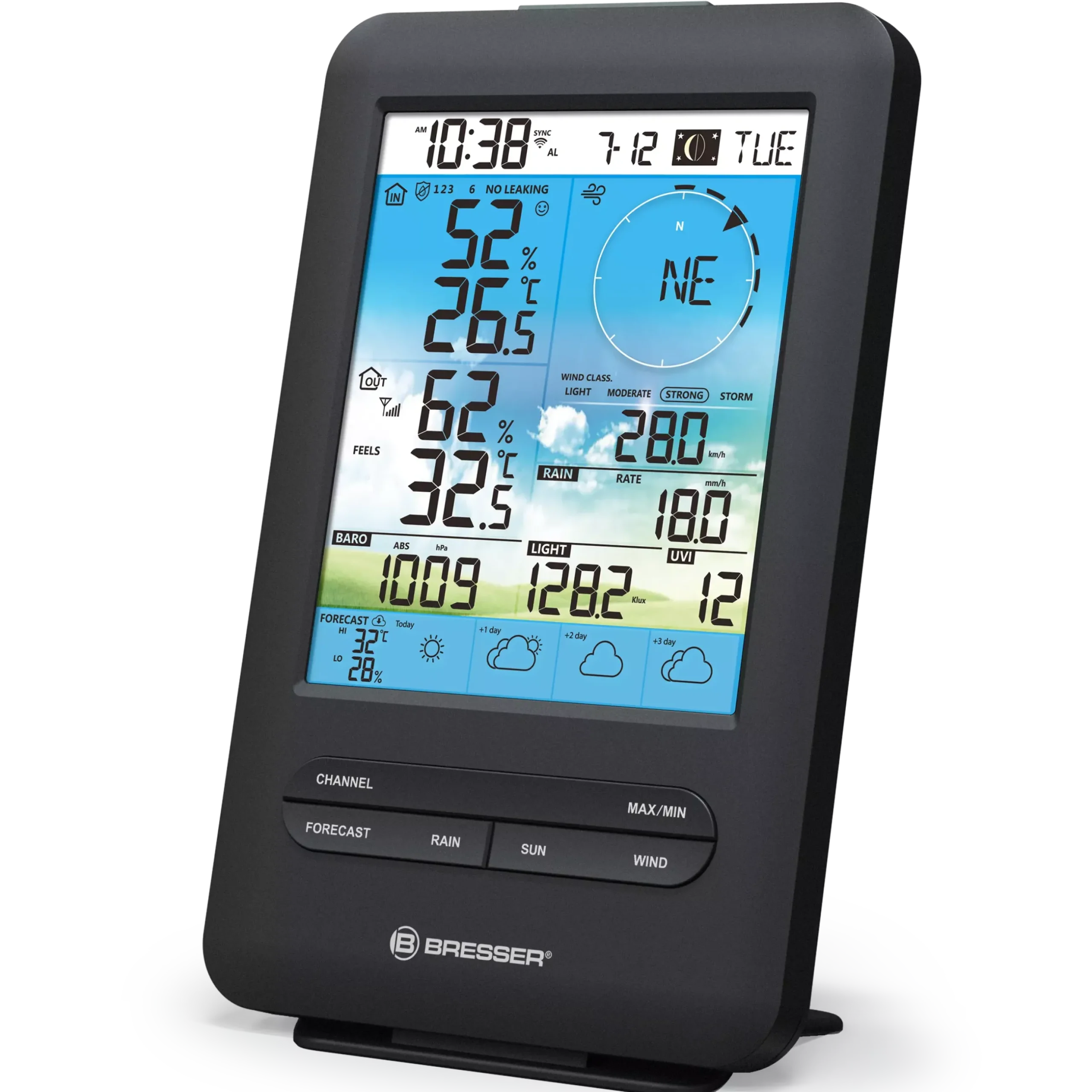 Bresser Zusätzliche Basisstationen>zusätzliche / Ersatz-Basisstation für 7003200 4-Tage 4CAST WLAN-Wetterstation