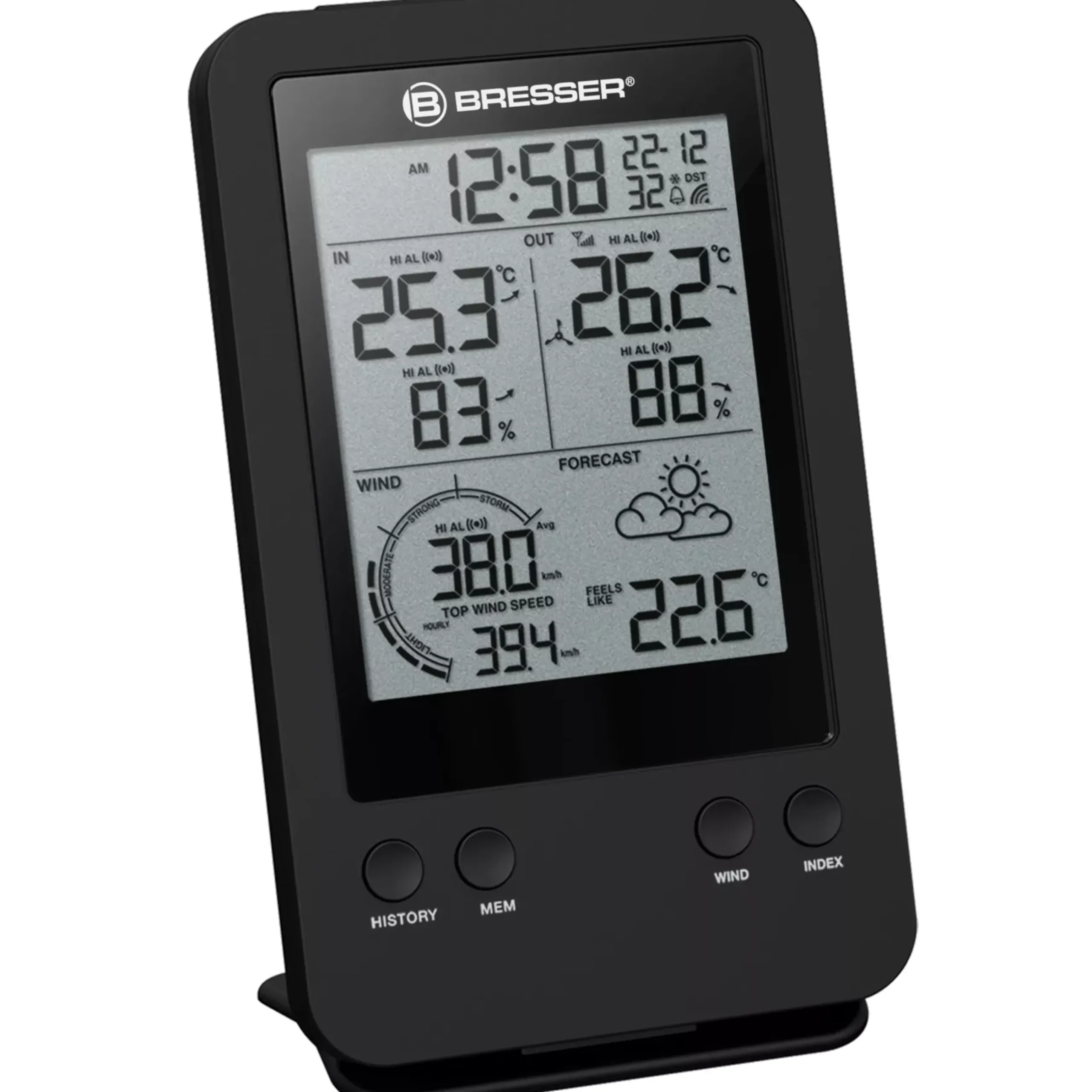 Bresser Zusätzliche Basisstationen>zusätzliche / Ersatz-Basisstation für 7002531 Profi-Windmesser