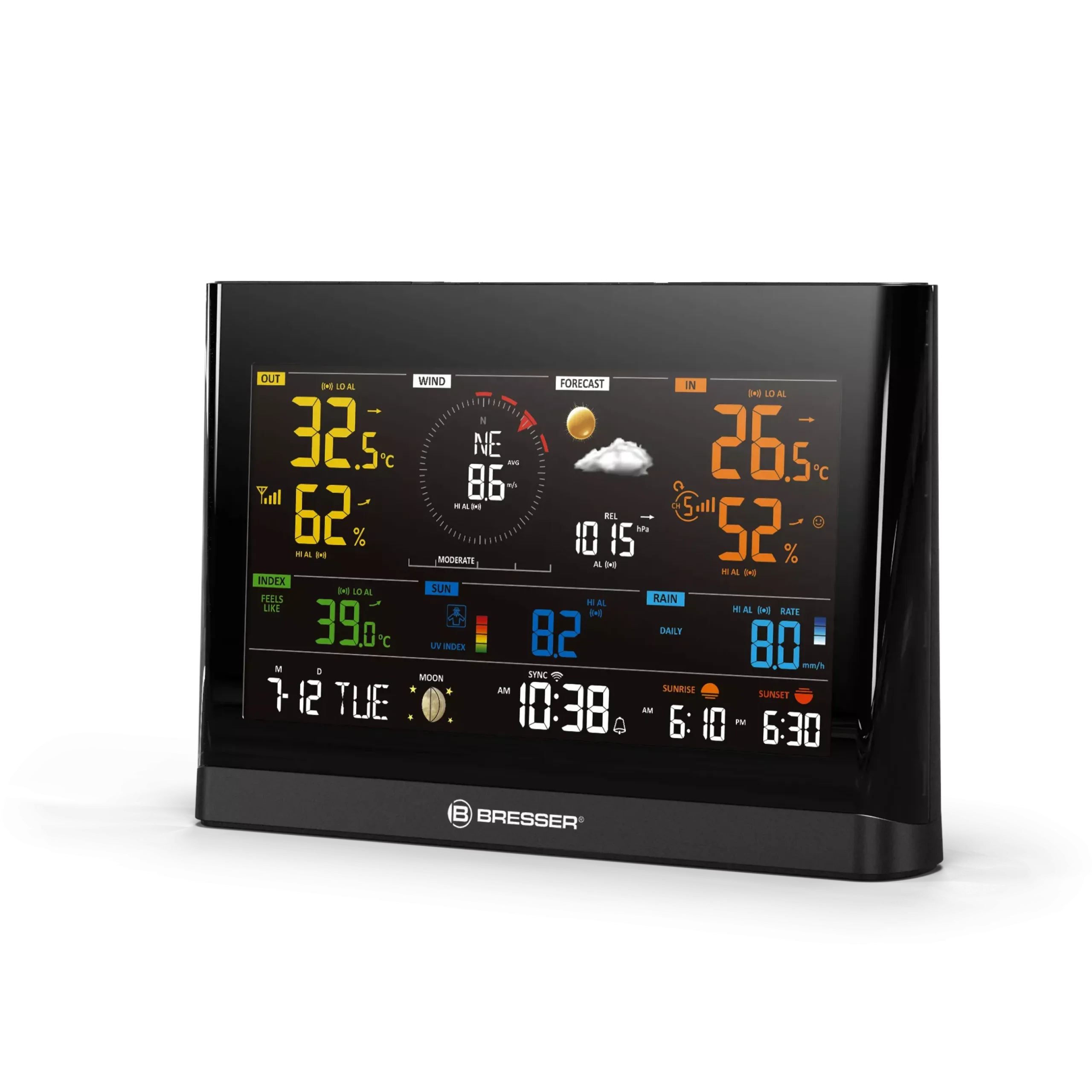 Bresser Zusätzliche Basisstationen>zusätzliche / Ersatz-Basisstation für 7003300 WLAN Comfort Wetterstation