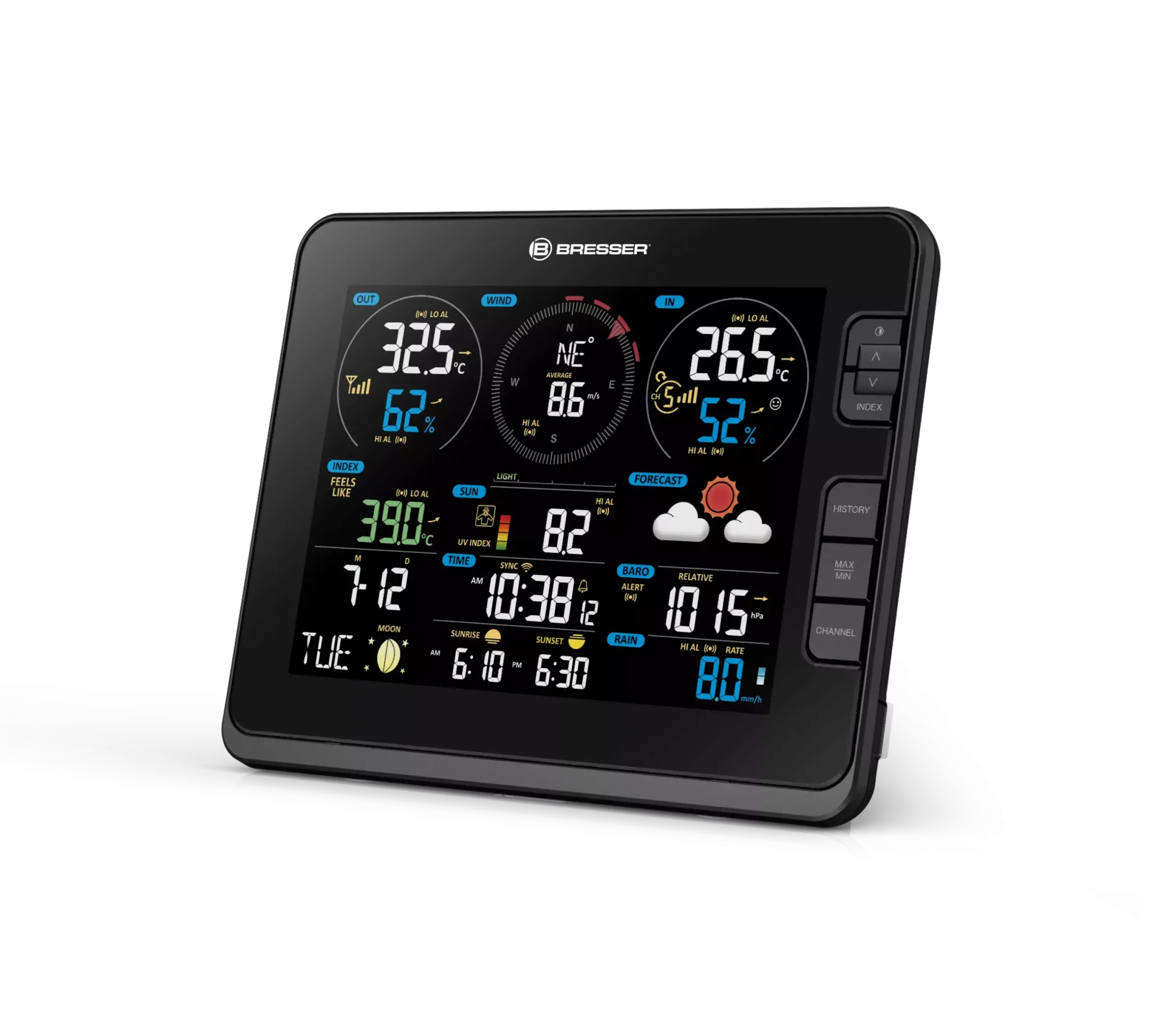 Bresser Zusätzliche Basisstationen>zusätzliche / Ersatz-Basisstation für WSX3001 Profi-WLAN-Wetterstation