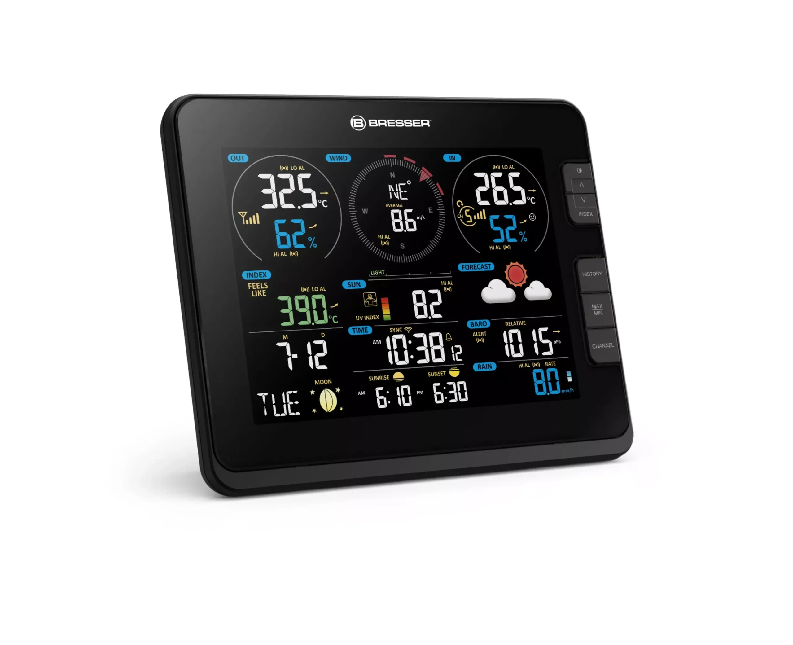Bresser Zusätzliche Basisstationen>zusätzliche / Ersatz-Basisstation für WSX3001 Profi-WLAN-Wetterstation