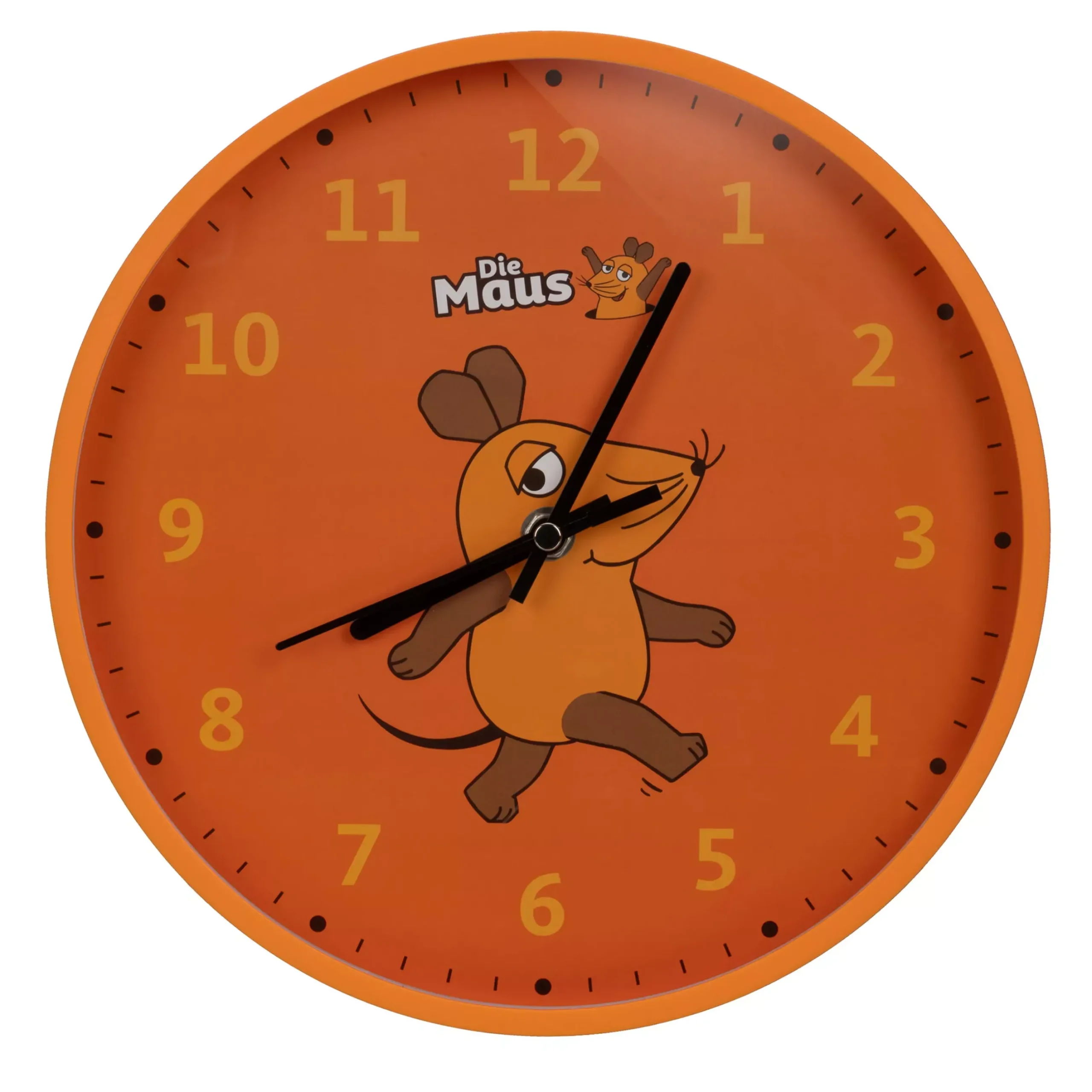 Bresser Diemaus|Wanduhren>DieMaus Kinderwanduhr