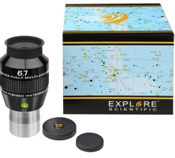 Bresser Brennweite|Gesichtsfeld>EXPLORE SCIENTIFIC 82° Ar Okular 6,7mm (1,25")