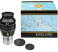 Bresser Brennweite|Gesichtsfeld>EXPLORE SCIENTIFIC 82° Ar Okular 4,7mm (1,25")