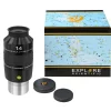Bresser Brennweite|Gesichtsfeld>EXPLORE SCIENTIFIC 100° Ar Okular 14mm (2")
