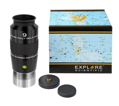 Bresser Brennweite|Gesichtsfeld>EXPLORE SCIENTIFIC 100° AR Okular 9mm (2")