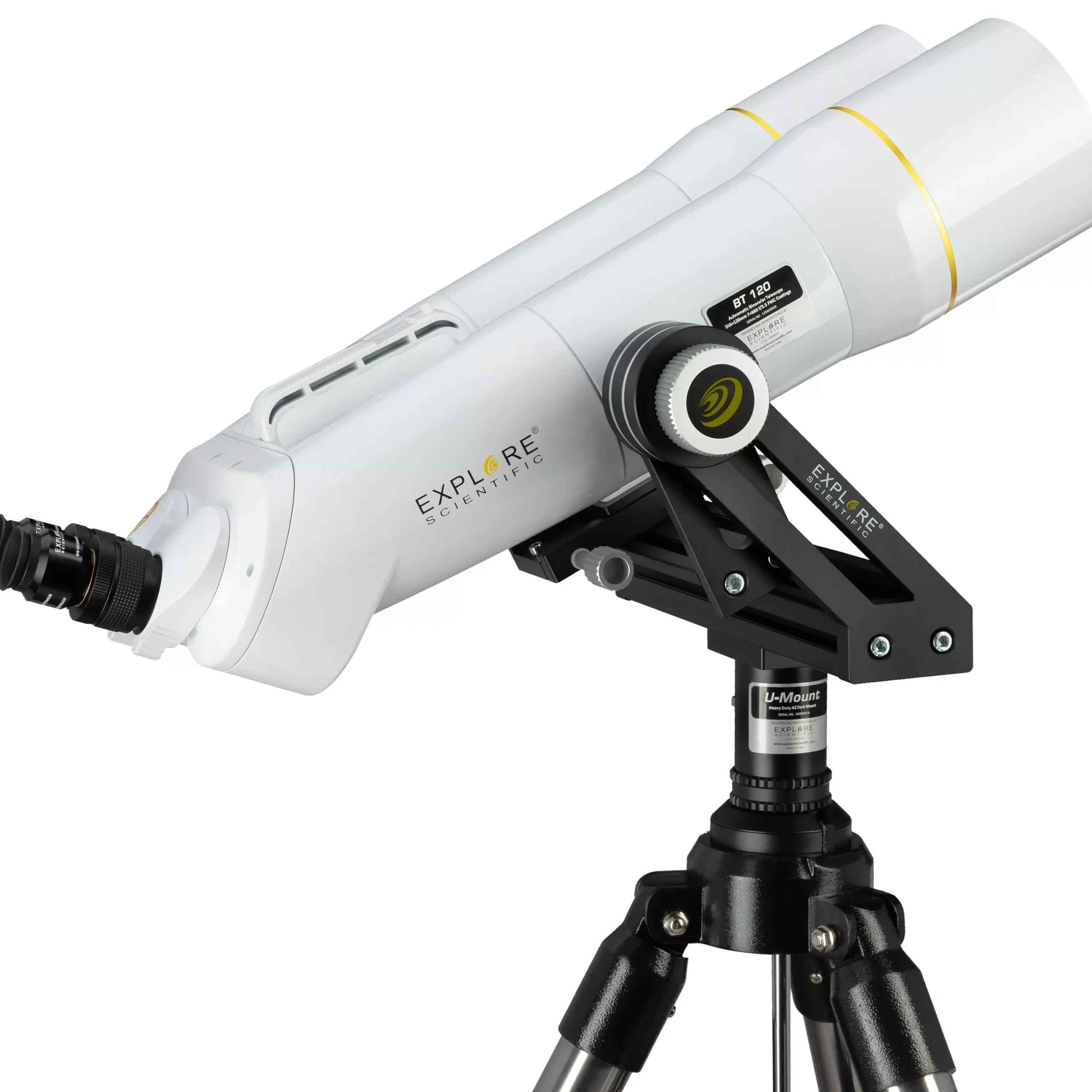 Bresser Großfernglas|Astronomie-Fernglas>EXPLORE SCIENTIFIC BT-120 SF Großfernglas mit 62 Grad LER Okularen 20mm