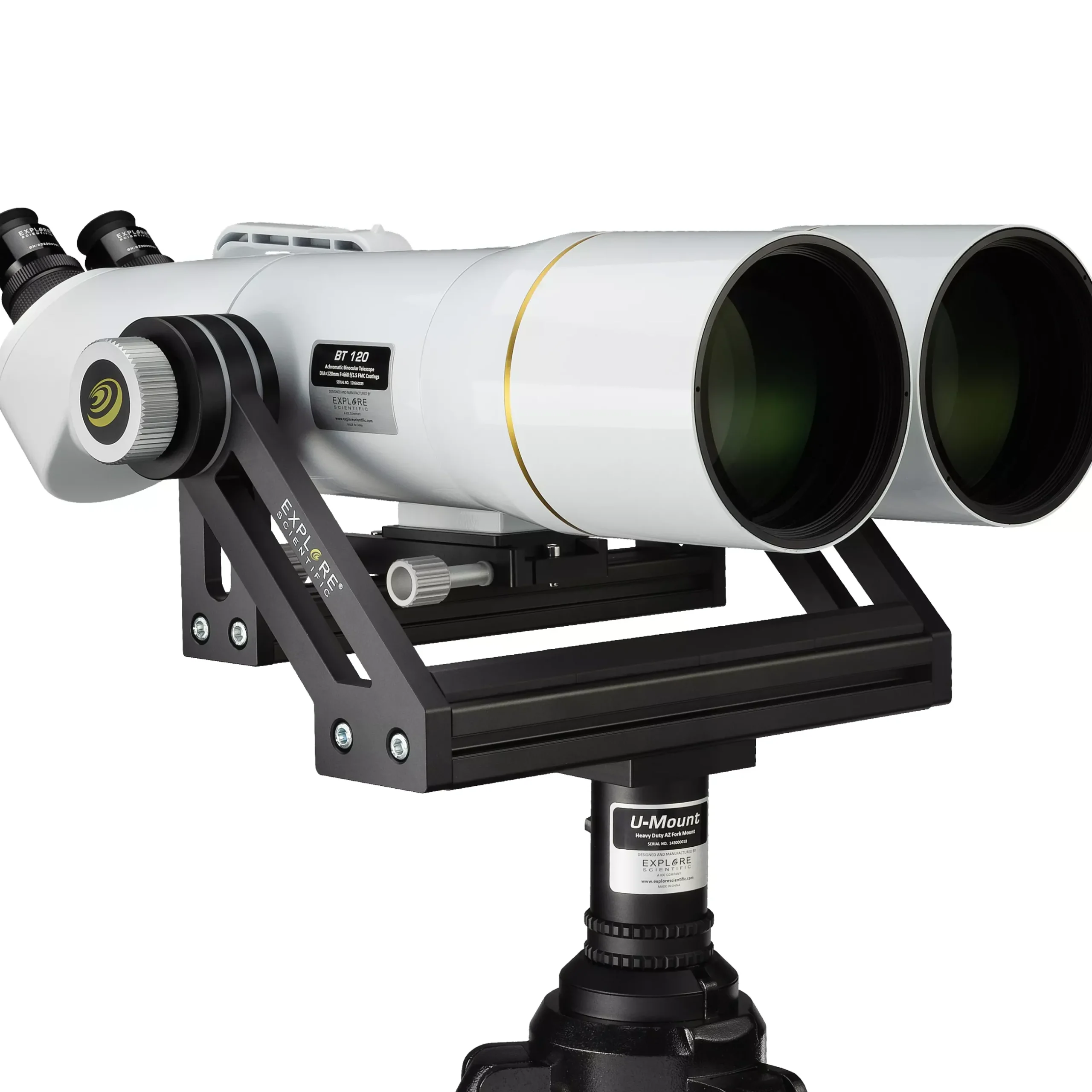Bresser Großfernglas|Astronomie-Fernglas>EXPLORE SCIENTIFIC BT-120 SF Großfernglas mit 62 Grad LER Okularen 20mm