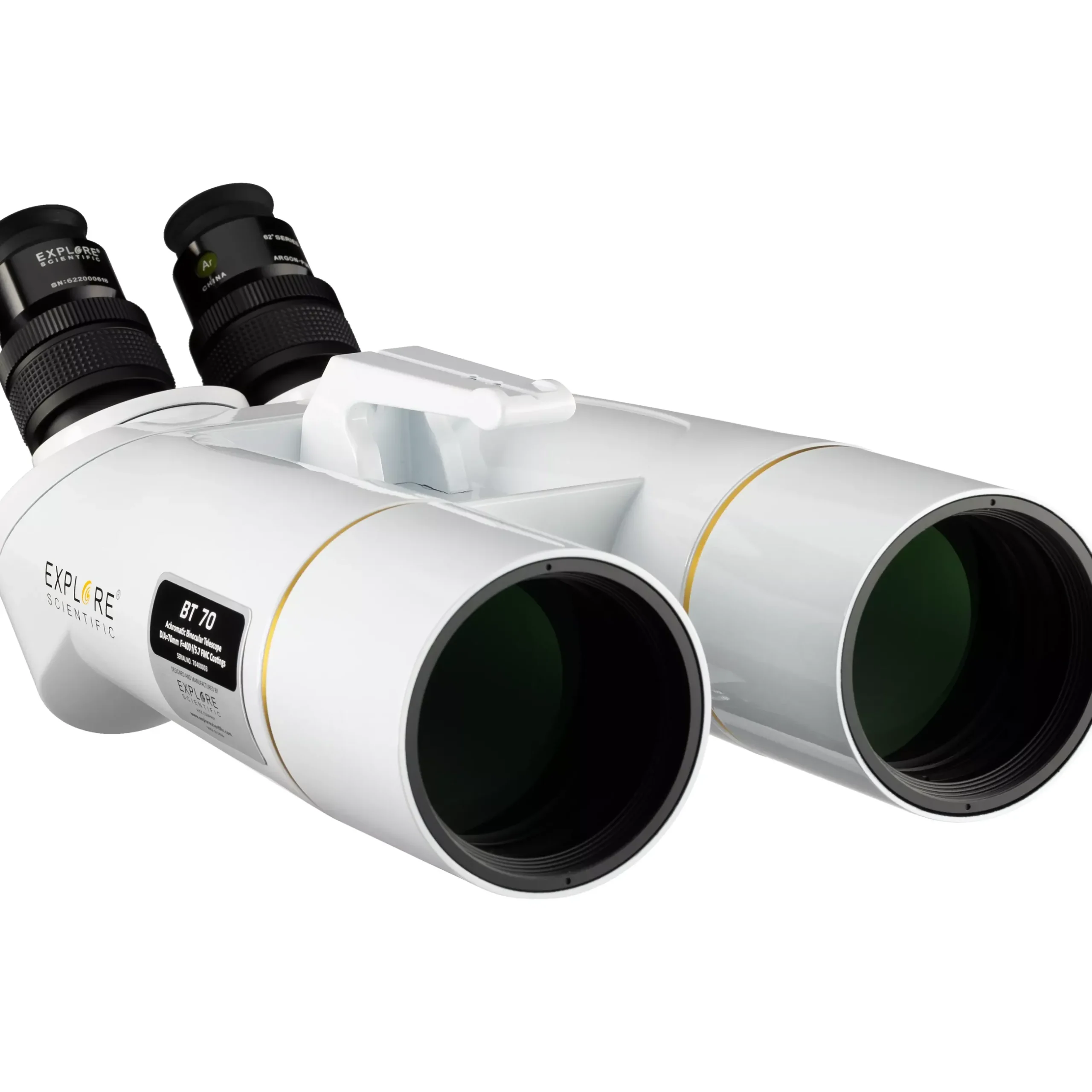 Bresser Großfernglas|Astronomie-Fernglas>EXPLORE SCIENTIFIC BT-70 SF Großfernglas mit 62 Grad LER-Okularen 20 mm