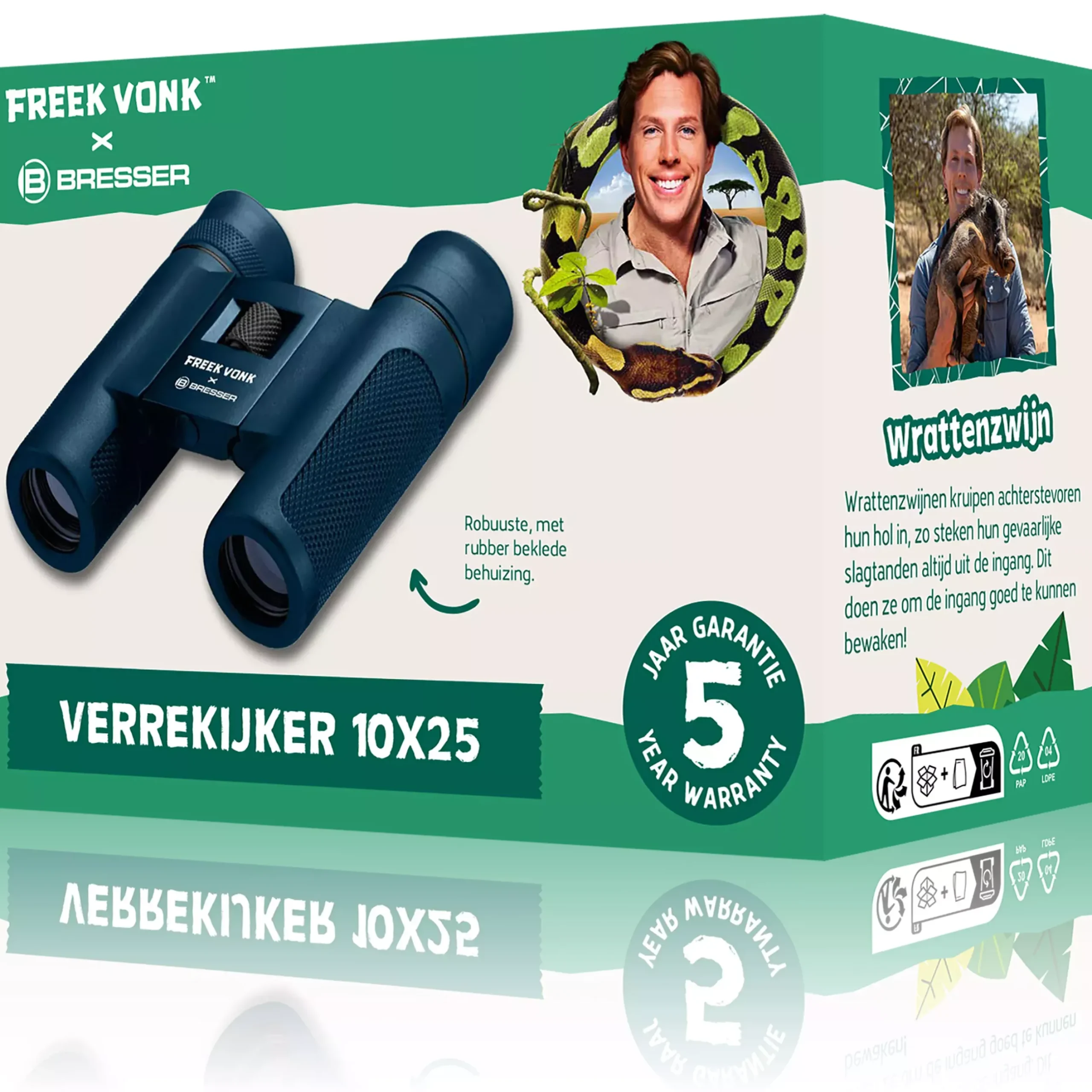 Bresser Freek Vonk>FREEK VONK x 10x25 Kinderfernglas