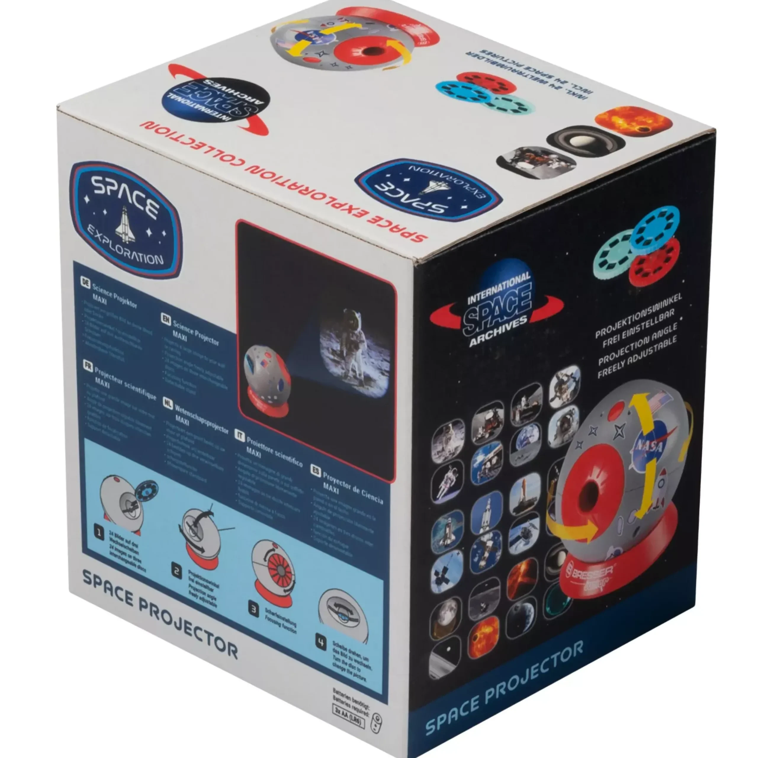 Bresser Space Exploration>ISA Space Exploration NASA-Look Weltraum-Projektor