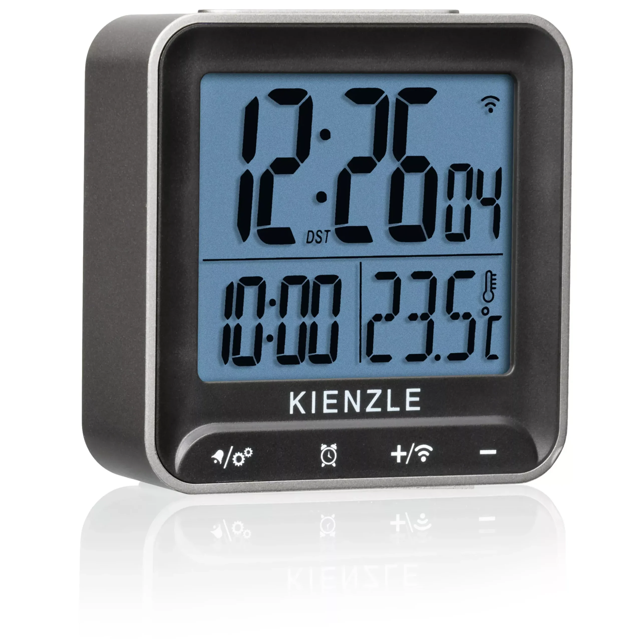 Bresser Wecker>KIENZLE Digitaler Funkwecker Quadratisch