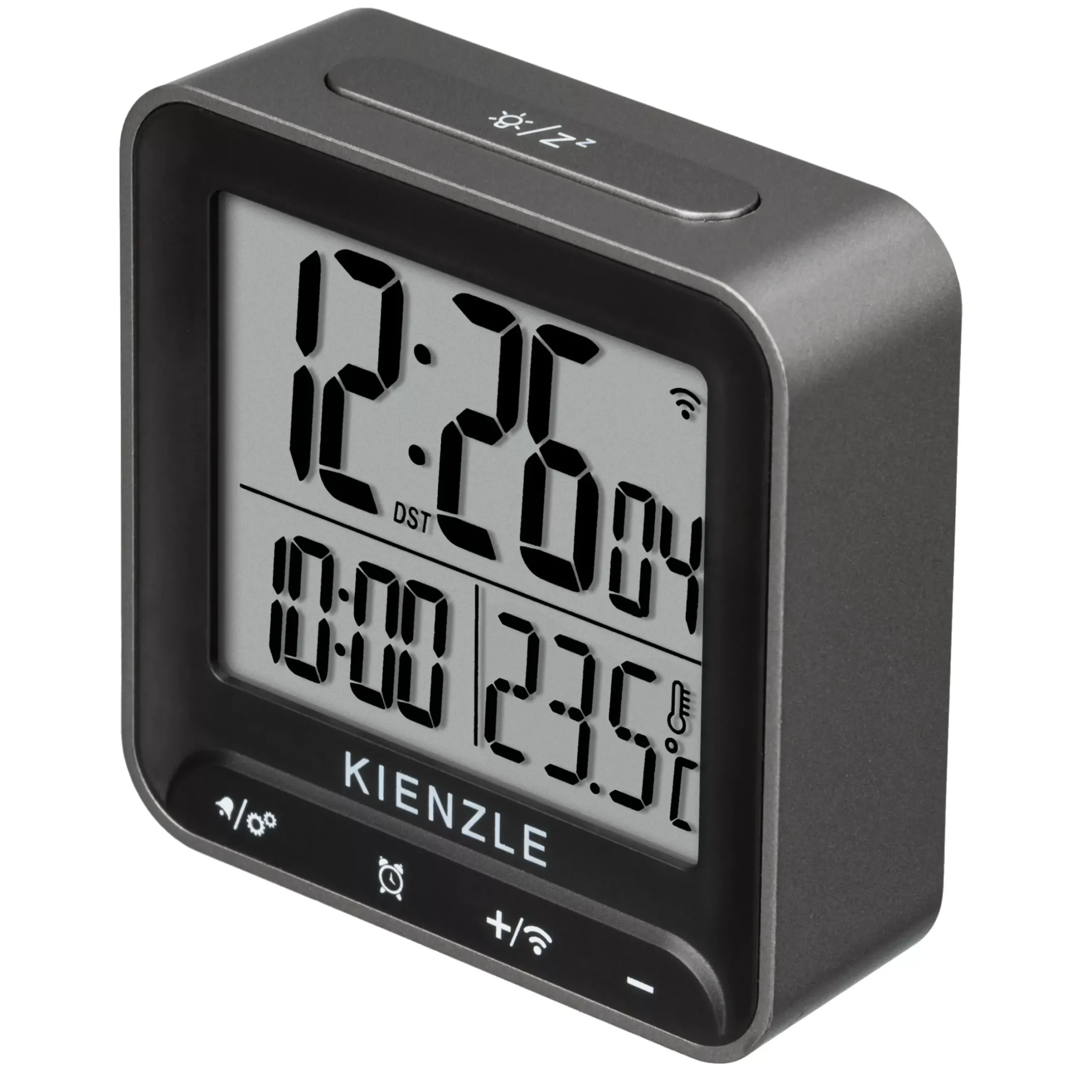 Bresser Wecker>KIENZLE Digitaler Funkwecker Quadratisch