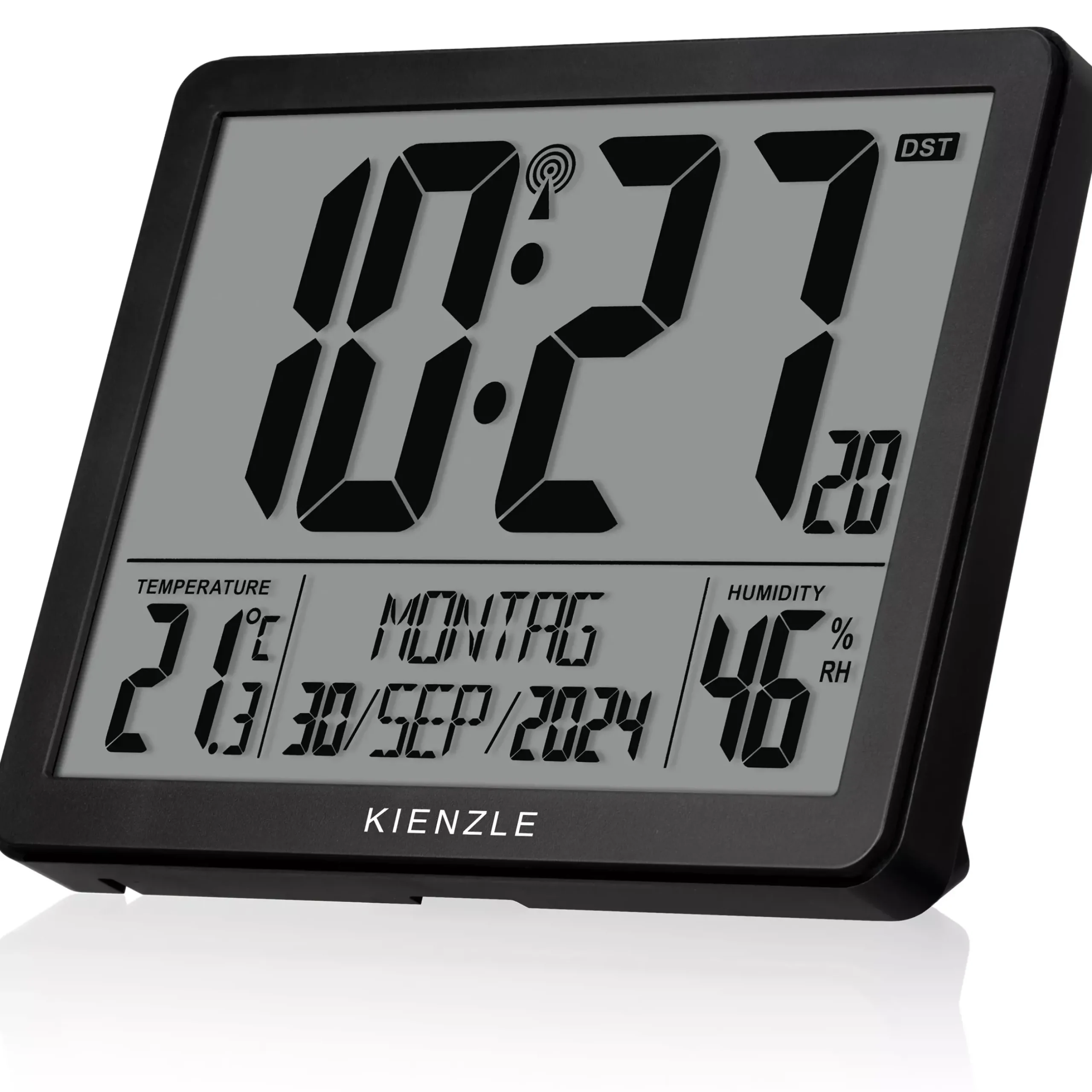 Bresser Wecker>KIENZLE Digitaler XXL Funkwecker