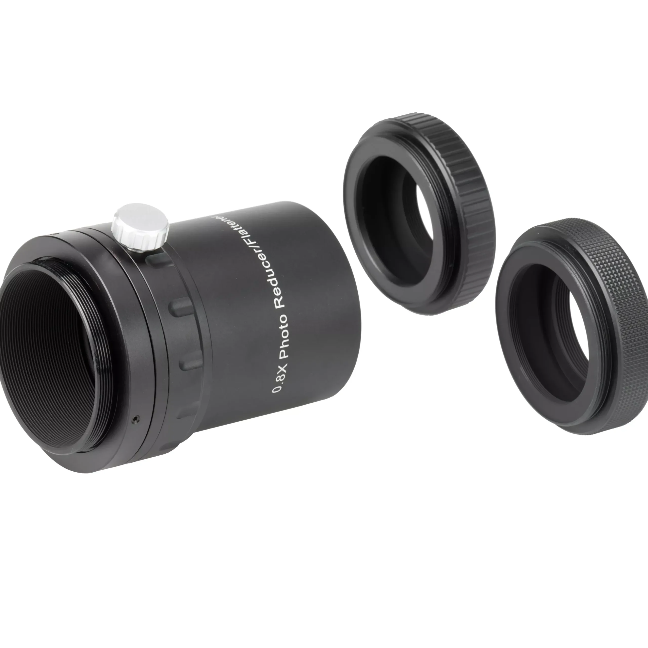 Bresser H-Alpha-Teleskope|Korrektoren & Reducer>LUNT CAA-RF 0,8x Reducer/Field-Flattener für nächtliche Fotografie mit LS80MT, LS100MT & LS130MT Teleskopen