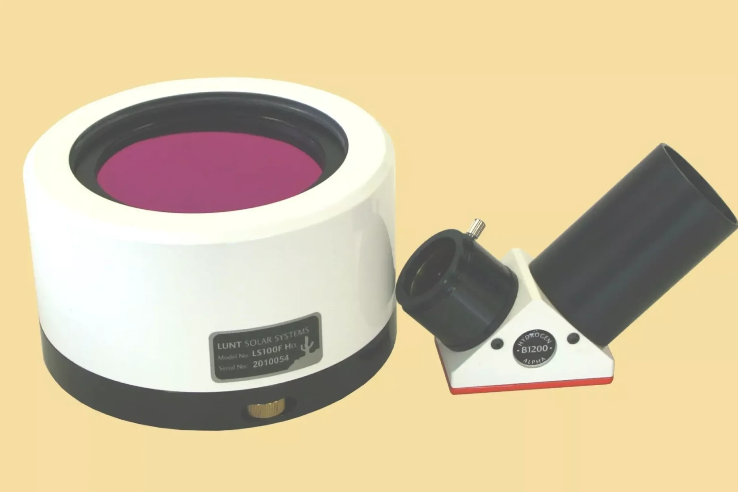 Bresser H-Alpha-Filter>LUNT LS100FHa/B1200d2 H-Alpha Sonnenfilter