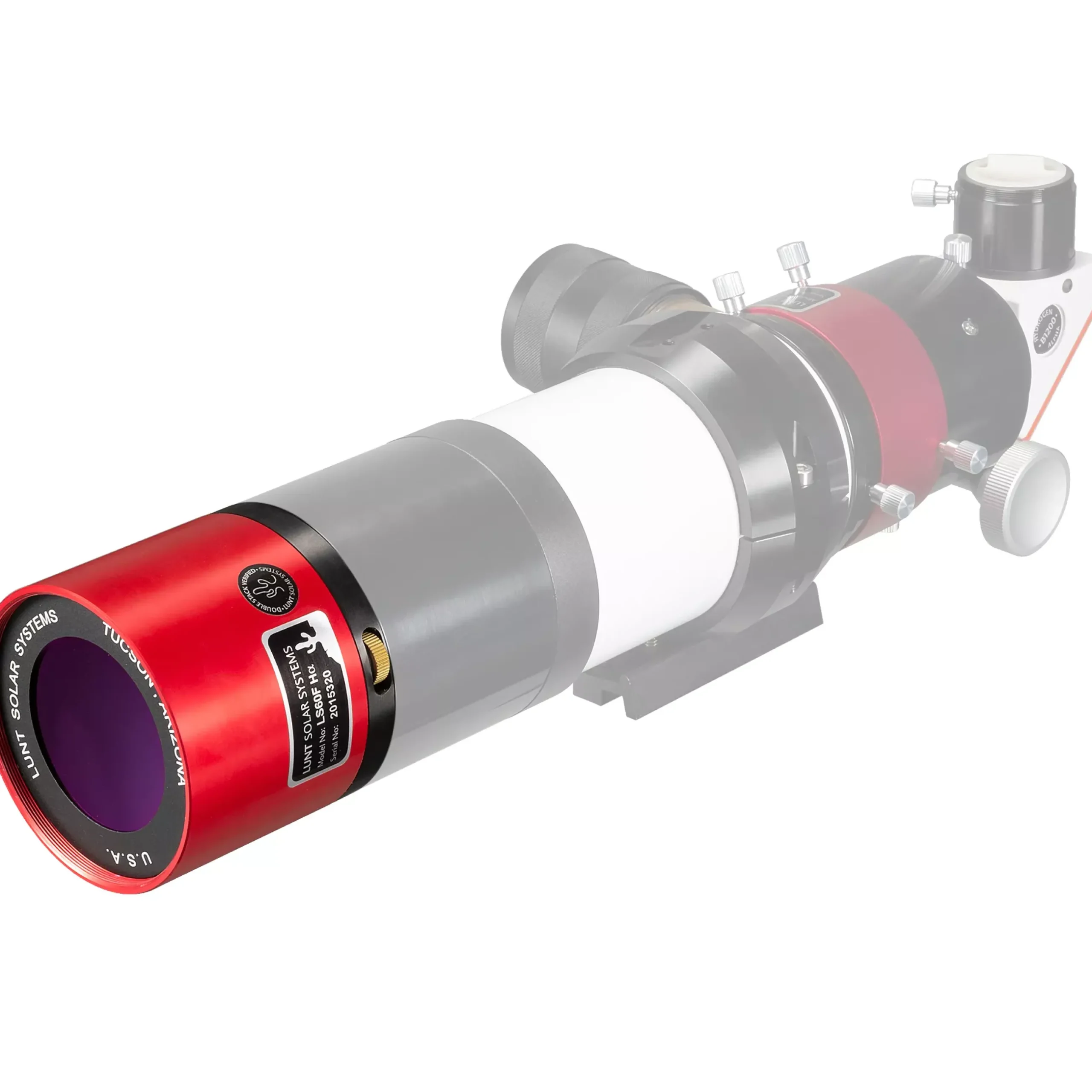 Bresser H-Alpha-Filter>LUNT LS60FHa H-Alpha Double-Stack Sonnenfilter