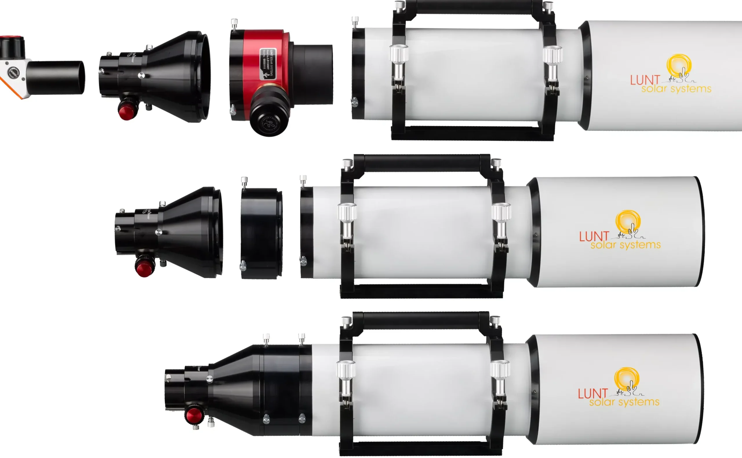 Bresser H-Alpha-Teleskope|Teleskope Für Astrofotografie>LUNT LS130MT/B1200R&P Allround APO Teleskop für Sonne + Sternenhimmel